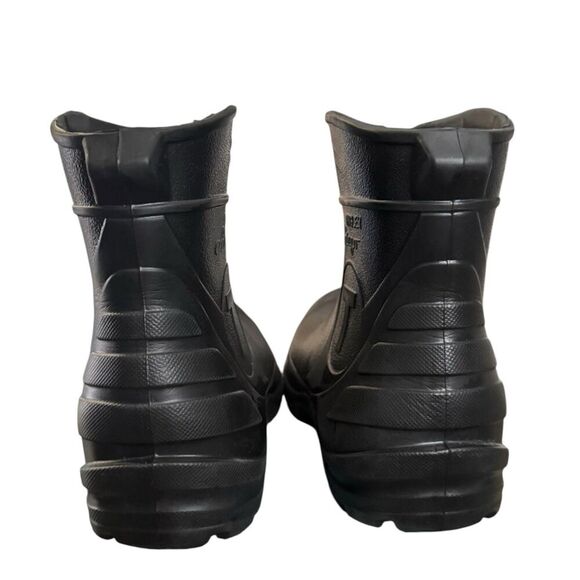 Tingley 21121.11 Airgo Black Waterproof Rubber Ankle Rain Boots Men’s Size 12